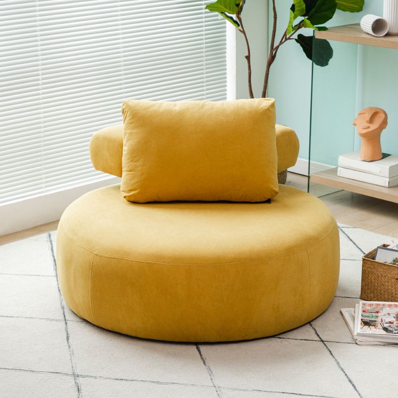 Modern Pillow Back Armless Living Room Solid Color Parsons Chair Clearhalo 'Accent Chairs' 'accent_chairs' 'Chairs & Seating' 'furn' 'furn_accent_chairs' 'Furniture' 'Living Room Furniture' 1200x1200_febfc469-9d57-4489-809e-d1cd50c88df4