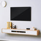 Console porta TV a parete Console multimediale TV in legno con cassetti