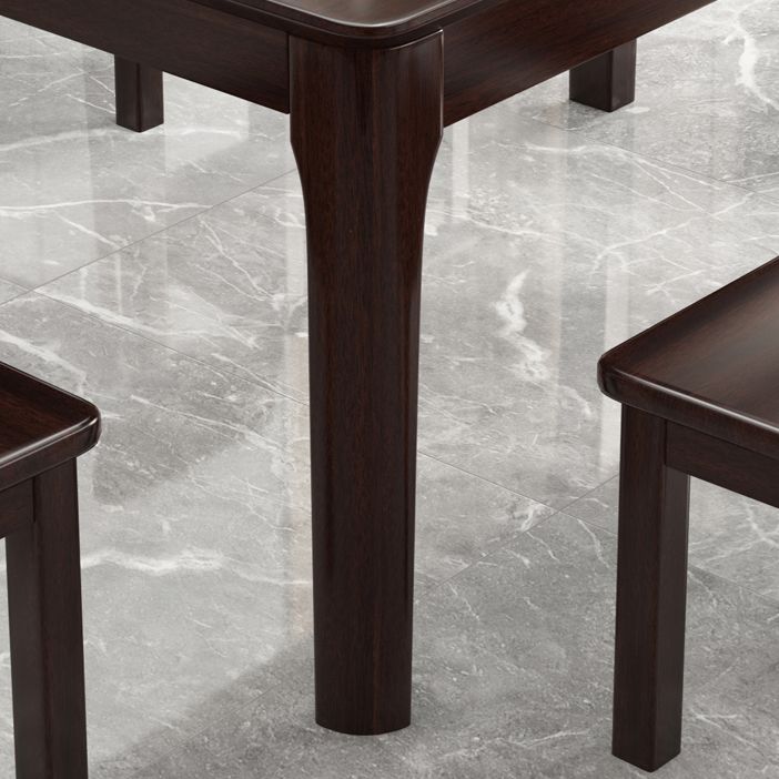 Industrial Standard Solid Wood Dining Table Rectangle Kitchen Dining Table with 4 Legs Base Clearhalo ' dining_table' 'Dining Tables & Seating' 'Dining Tables' 'furn' 'furn_dining_table' 'Furniture' 'furniture_dining_table' 'Kitchen & Dining Furniture' 'kitchen&dining_furn' 'kitchen' 'kitchen_dining_table' 1200x1200_fec39f03-b8b6-469a-b426-bc3c842a6c9f