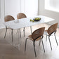 Modern Kitchen Stone Furniture Set 1/4/5 Pcs Dining Table Set with 4 Chairs Clearhalo 'Dining Room Sets' 'Dining Tables & Seating' 'dining_room_set' 'furn' 'furn_dining_room_set' 'Furniture' 'Kitchen & Dining Furniture' 1200x1200_fec5e563-e823-4f05-905e-91e430b75ea2
