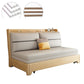 Wood Convertible Sofa Pillow Included Foldable Futon Sofa Bed