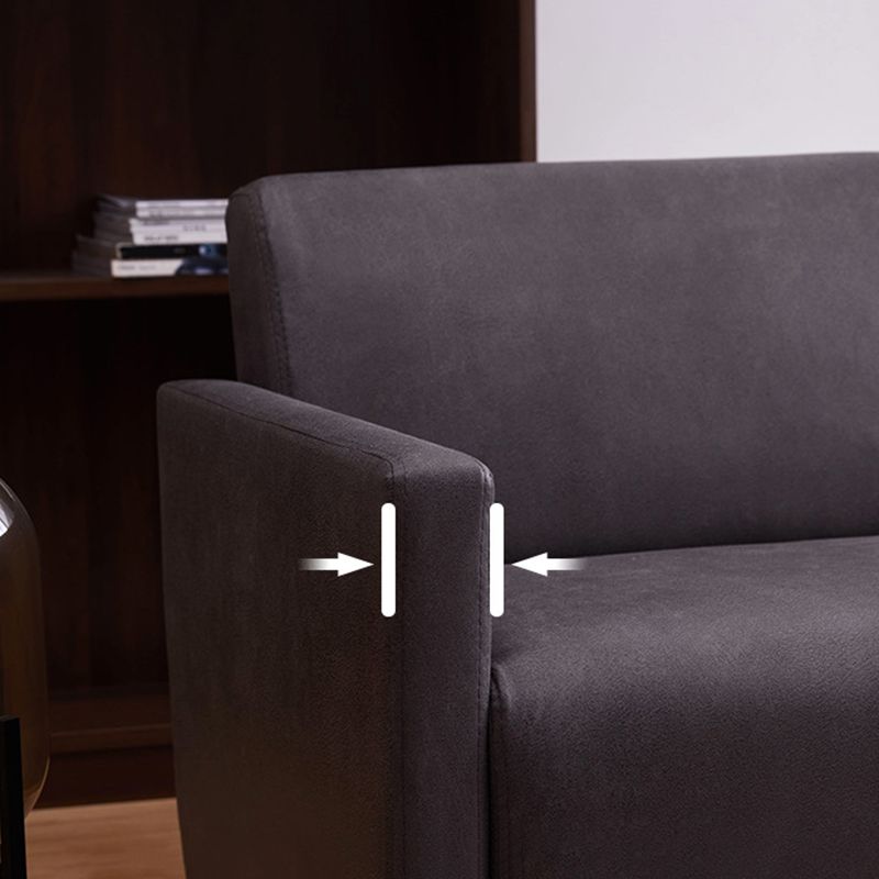 Modern 4 Wood Legs Standard Sofa Square Arm Sofa for Living Room Clearhalo 'Furniture' 'furniture_sofas' 'kitchen' 'kitchen_sofas' 'Living Room Furniture' 'Sofa' 'sofas' 1200x1200_fed350f8-6983-4e75-af79-05ddde75e689