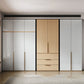 Engineered Wood Wardrobe Closet with Drawer Modern Wardrobe Cabinet Clearhalo 'Armoires & Wardrobes' 'armoires_wardrobes' 'Bedroom Furniture' 'furn' 'furn_armoires_wardrobes' 'Furniture' 1200x1200_fed3cfa5-8e49-4862-b3ff-268f61b4c2e5