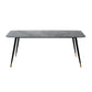 Luxury Sintered Stone Top Dining Table Rectangle Grey Table with 4 Legs Clearhalo 'Dining Tables & Seating' 'Dining Tables' 'dining_table' 'furn' 'furn_dining_table' 'Furniture' 'Kitchen & Dining Furniture' 1200x1200_fed52bd2-7fbf-42ca-8d66-fdb5e7b67e1c