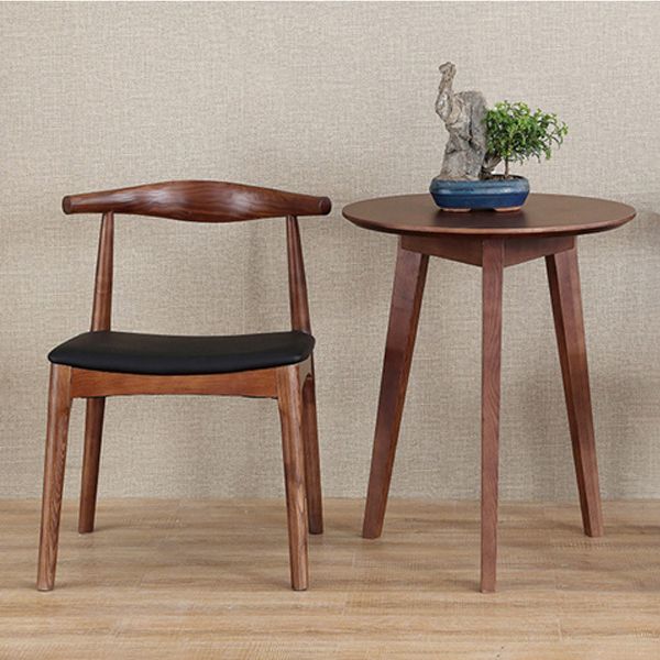 Traditional Style Solid Wood Dining Chair Open Back Dining Room Side Chairs Clearhalo ' kitchen&dining_furn' 'Dining Chairs' 'Dining Tables & Seating' 'dining_chair' 'furn' 'furn_dining_chair' 'Furniture' 'furniture_dining_chair' 'Kitchen & Dining Furniture' 'kitchen' 1200x1200_fed6e708-d48f-42d6-8686-d6b3d630b480