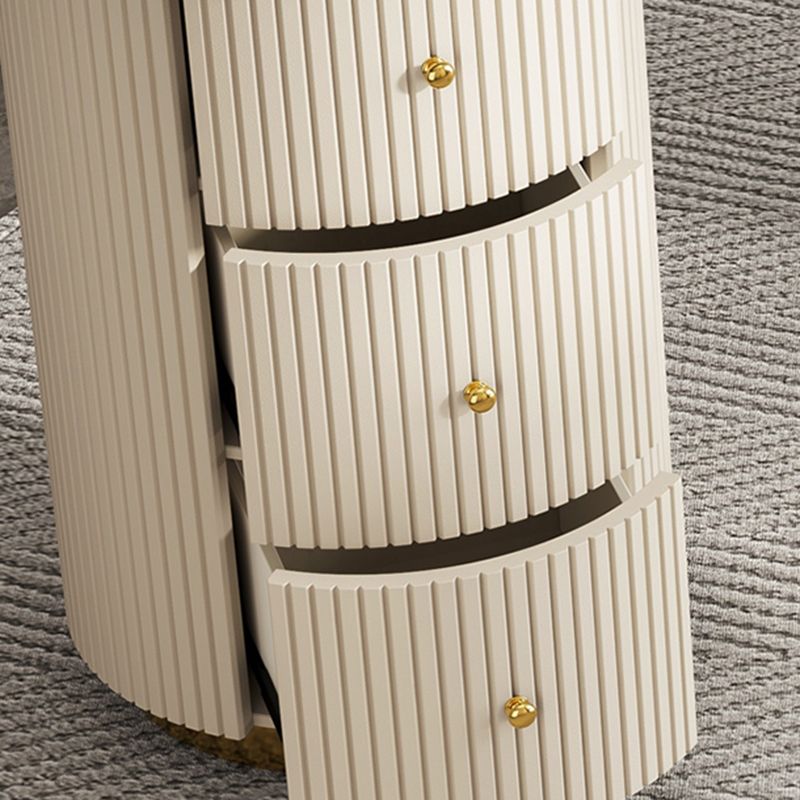 Bureau de bureau en pierre moderne de 29,53 pouces de haut de 3 tirages