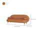 Scandinave Settee Le cuir salon Pillow Top Top Bras Coussins