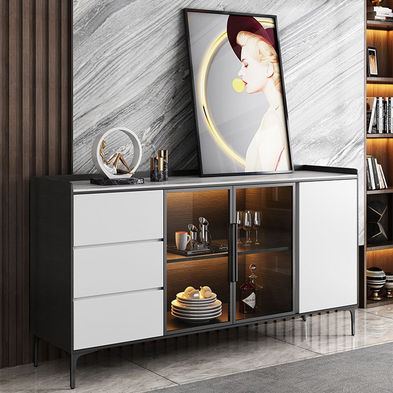 Server in legno fabbricato server sinterizzato in pietra sincero