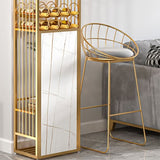 Glam Rectangle Bar Set 1/2 Pieces Self-Storing Leaf Pub Table with Upholstered Stool Clearhalo 'Bar Furniture' 'furn' 'furn_home_bar_bar_sets' 'Furniture' 'Home Bars & Bar Sets' 'home_bar_bar_sets' 'Kitchen & Dining Furniture' 1200x1200_fedda770-c839-4df5-975c-81e10f5a9b24