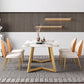 Iron and Slate Table Glam Style Simple Home Rectangular Dining Table Clearhalo 'Dining Tables & Seating' 'Dining Tables' 'dining_table' 'furn' 'furn_dining_table' 'Furniture' 'Kitchen & Dining Furniture' 1200x1200_fedeab72-d407-4ada-b361-3da9224b1137