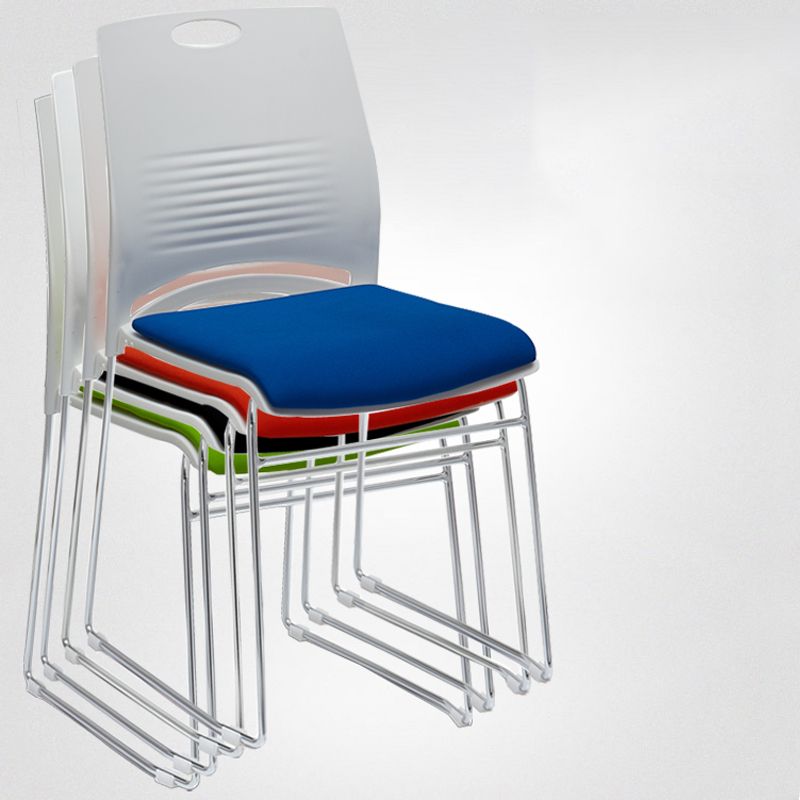 Mid-back Office Chair Plastic/Sponge Seat Armless Office Chair Clearhalo 'furn' 'furn_office_chair' 'Furniture' 'Office Chairs' 'Office Furniture' 'office_chair' 1200x1200_fee1e00a-8426-4a27-8b47-b8d319823d12