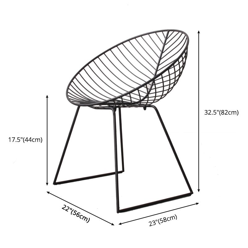 Industrial Style Armless Dining Chairs Dining Side Chairs with Metal Legs Clearhalo ' kitchen&dining_furn' 'Dining Chairs' 'Dining Tables & Seating' 'dining_chair' 'furn' 'furn_dining_chair' 'Furniture' 'furniture_dining_chair' 'Kitchen & Dining Furniture' 'kitchen' 1200x1200_fee4f7da-3b0e-4183-acfc-cc75892212c5