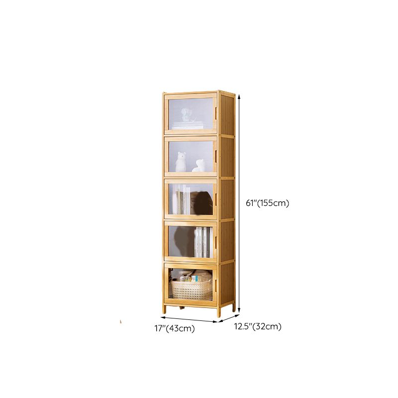 Scandinavian Accent Cabinet with Grooves Doors and Straight Legs Clearhalo 'Cabinets & Chests' 'cabinets_chests' 'furn' 'furn_cabinets_chests' 'Furniture' 'Living Room Furniture' 1200x1200_fee55379-afe3-4a08-a883-facdf5491310