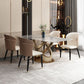 Luxury 1/2/5/6/7 Pieces Dining Set Sintered Stone Dining Table with Leather Chairs Clearhalo 'Dining Room Sets' 'Dining Tables & Seating' 'dining_room_set' 'furn' 'furn_dining_room_set' 'Furniture' 'furniture_dining_room_set' 'Kitchen & Dining Furniture' 'kitchen&dining_furn' 'kitchen' 1200x1200_fee7efcb-123e-4620-8ba1-e85589e52ea7