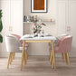 Minimalist Style Rectangular Sintered Stone Dining Set White Standard Dining Set for Kitchen Clearhalo 'Dining Room Sets' 'Dining Tables & Seating' 'dining_room_set' 'furn' 'furn_dining_room_set' 'Furniture' 'furniture_dining_room_set' 'Kitchen & Dining Furniture' 'kitchen&dining_furn' 'kitchen' 1200x1200_fee89623-f19d-436f-84bb-b8a8ea67df72