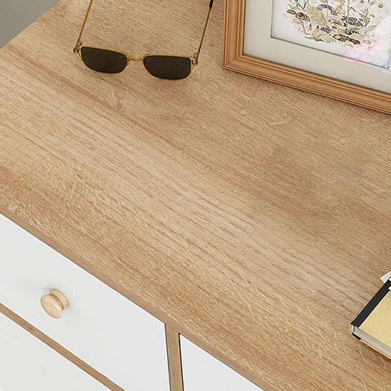 Armoire latérale moderne rectangle armoire de rangement en bois avec tiroir