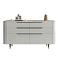 Modern sideboard a buffet a 6 cassetto tavolo da sella per uso soggiorno