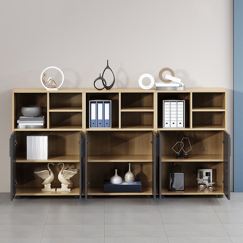 Contemporary Style Filing Cabinet Wood Storage Lateral Filing Cabinet Clearhalo 'Filing Cabinets' 'filling_cabinets' 'furn' 'furn_filling_cabinets' 'Furniture' 'Office Furniture' 1200x1200_fef16dc4-4a39-4191-bea8-7540fe5339db