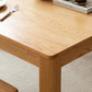 Rectangle Oak Solid Wood Table Modern Dining Table with 4 Legs for Restaurant Clearhalo ' dining_table' 'Dining Tables & Seating' 'Dining Tables' 'furn' 'furn_dining_table' 'Furniture' 'furniture_dining_table' 'Kitchen & Dining Furniture' 'kitchen&dining_furn' 'kitchen' 'kitchen_dining_table' 1200x1200_fef19693-652e-4ac8-8177-480dfd75d2cb