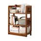 Contemporary Wooden Bookcase Open Back Bookcase for Home Office Clearhalo 'Bookcases' 'furn' 'furn_bookcases' 'Furniture' 'furniture_bookcases' 'kitchen' 'kitchen_bookcases' 'Living Room Furniture' 'Office Furniture' 1200x1200_fef3d6cd-5648-423c-a51f-ca07d209ffc0