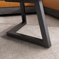 Table basse rectangulaire en ardoise Aucune table basse simple pénible