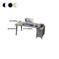 Contemporary Office Desk Home Writing Desk with Drawer and Cabinet Clearhalo 'furn' 'furn_office_desk' 'Furniture' 'Office Desks' 'Office Furniture' 'office_desk' 1200x1200_fef64021-8aa0-4348-960d-c13ad11bfae2