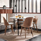 Glam Style Dining Chair Solid Wood Dining Room Side Chair with Wood Legs Clearhalo ' kitchen&dining_furn' 'Dining Chairs' 'Dining Tables & Seating' 'dining_chair' 'Furniture' 'furniture_dining_chair' 'Kitchen & Dining Furniture' 'kitchen' 1200x1200_fef66f4e-bced-4fe6-bcfa-671212484baf