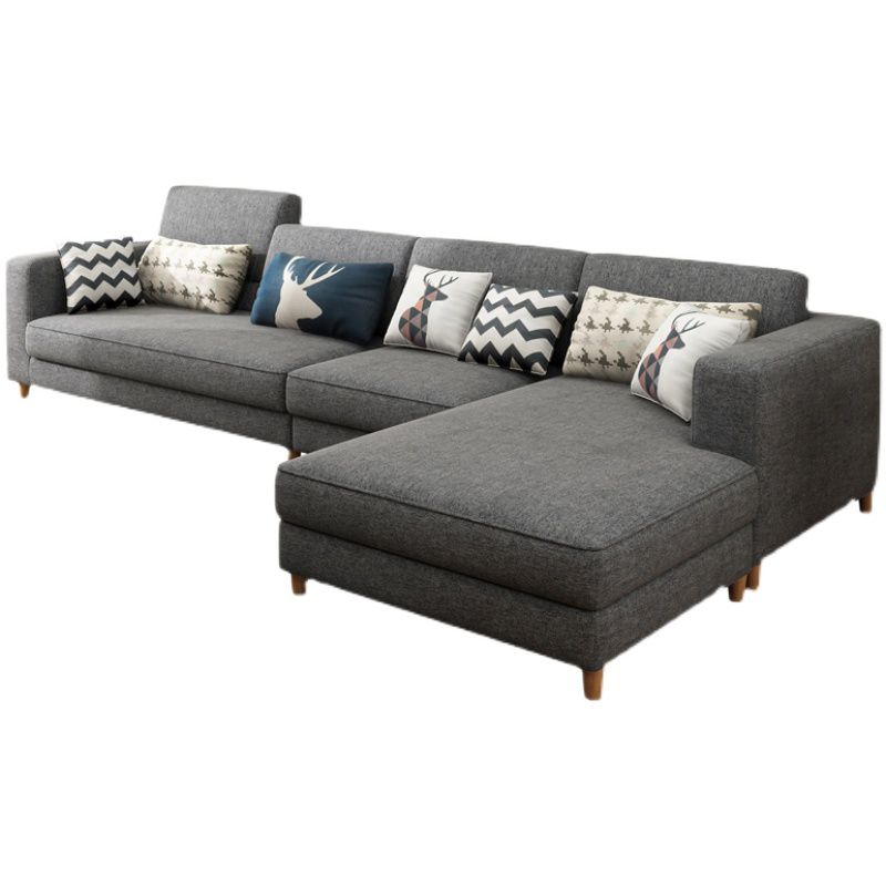 Faux Leather Contemporary Modular Sectional for Four People with Storage Clearhalo 'furn' 'furn_sectionals' 'Furniture' 'furniture_sectionals' 'kitchen' 'kitchen_sectionals' 'Living Room Furniture' 'Sectionals' 1200x1200_fefa41a6-ff2e-485a-8f32-5c05f13f2c06