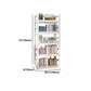 Modern Style Steel Bookshelf White Etagere Shelf Bookcase for Study Room Clearhalo 'Bookcases' 'furn' 'furn_bookcases' 'Furniture' 'furniture_bookcases' 'kitchen' 'kitchen_bookcases' 'Living Room Furniture' 'Office Furniture' 1200x1200_fefa95e2-0d1f-4e13-82c6-6400648bd36a