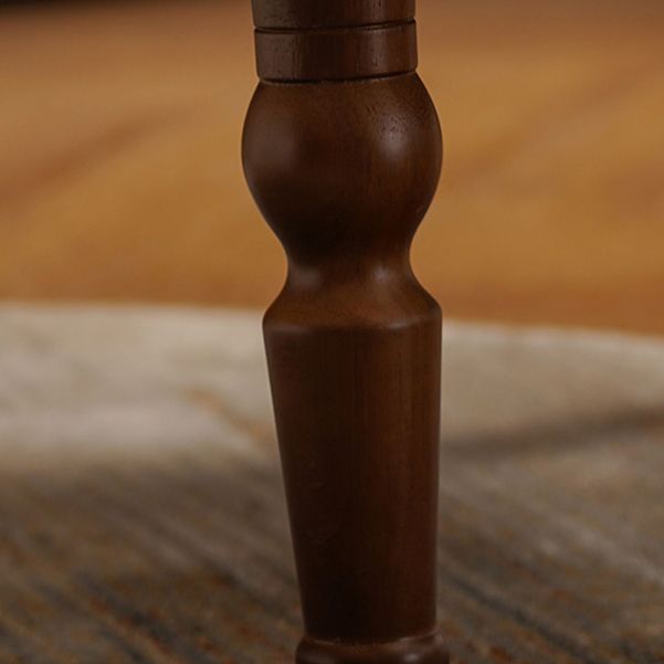 Sedia a sdraio posteriore fisso sedia laterale resistente al legno massiccio con gambe