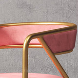 Glam Velvet Dining Room Chair Open Back Dining Side Chairs for Restaurant Use Clearhalo ' kitchen&dining_furn' 'Dining Chairs' 'Dining Tables & Seating' 'dining_chair' 'furn' 'furn_dining_chair' 'Furniture' 'furniture_dining_chair' 'Kitchen & Dining Furniture' 'kitchen' 1200x1200_ff015104-b022-4af0-941c-0f3c21dbd8cc