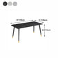 Modern Matte Finish Stone Dining Table Rectangle Dining Table Clearhalo ' dining_table' 'Dining Tables & Seating' 'Dining Tables' 'furn' 'furn_dining_table' 'Furniture' 'furniture_dining_table' 'Kitchen & Dining Furniture' 'kitchen&dining_furn' 'kitchen' 'kitchen_dining_table' 1200x1200_ff06fd8e-a154-4a91-b48f-968308c7837d