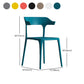 Nordic Style Plastic Dining Chairs Open Back Dining Side Chair for Home Use Clearhalo ' kitchen&dining_furn' 'Dining Chairs' 'Dining Tables & Seating' 'dining_chair' 'furn' 'furn_dining_chair' 'Furniture' 'furniture_dining_chair' 'Kitchen & Dining Furniture' 'kitchen' 1200x1200_ff07e264-af2b-4554-afad-92920c49bf99
