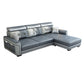 Square Arm L-Shape Right Hand Facing Sectional Sofa with Chaise Clearhalo 'furn' 'furn_sectionals' 'Furniture' 'furniture_sectionals' 'kitchen' 'kitchen_sectionals' 'Living Room Furniture' 'Sectionals' 1200x1200_ff07f671-7003-41b2-89fe-e0ce25c87e62