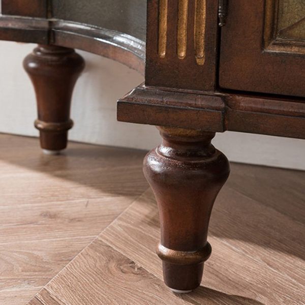 Tavolo da console in legno moderno di metà secolo per la sala di divano per sala