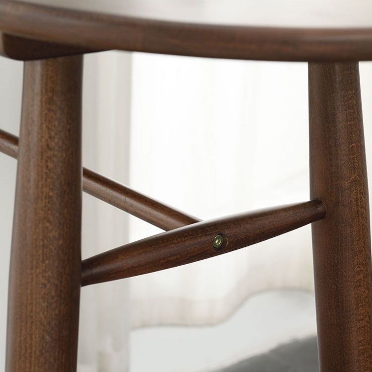 Table de table de bar en bois en chêne moderne 1/2 pièces comptoir en bois avec tabourets en cuir