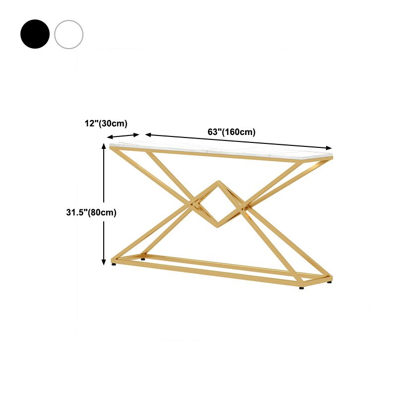 Tabella dell'accento per console rettangolare moderno antico tavolo della console di finitura