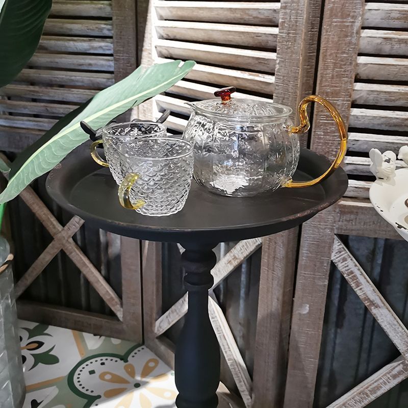 Tavolo laterale superiore del vassoio mentale rotondo tavolo da estremità angosciata