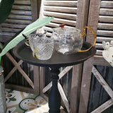 Tavolo laterale superiore del vassoio mentale rotondo tavolo da estremità angosciata