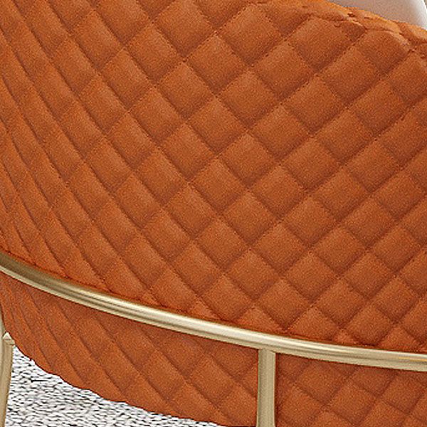 Glam Metal Dining Room Chair Faux Leather Dining Chairs for Home Use Clearhalo 'Dining Chairs' 'Dining Tables & Seating' 'dining_chair' 'furn' 'furn_dining_chair' 'Furniture' 'Kitchen & Dining Furniture' 1200x1200_ff1d6f62-25ea-4893-838d-ade5fcee422f