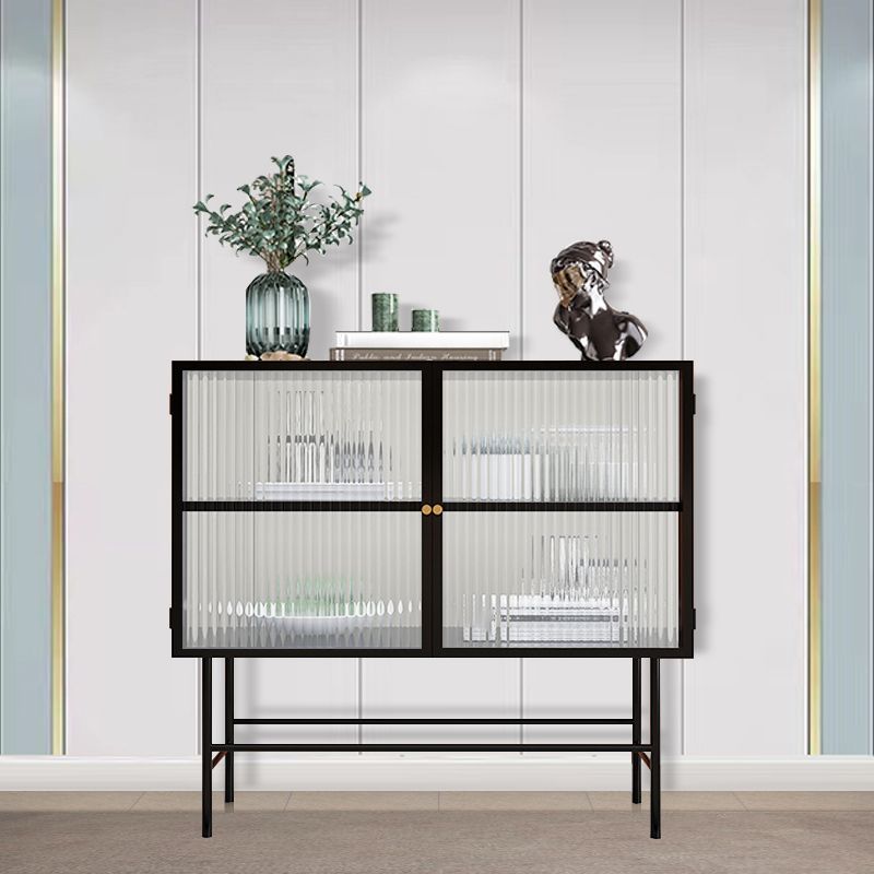Moderno pranzo buffet server server telaio in metallo porte a buffet per cucina