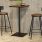 Wood Top Cocktail Bar Table Industrial Style Metal Base Bar Height Table for Coffee Shop Clearhalo 'Bar Furniture' 'Bar Tables' 'bar_tables' 'furn' 'furn_bar_tables' 'Furniture' 'furniture_bar_tables' 'Kitchen & Dining Furniture' 'kitchen&dining_furn' 'kitchen' 1200x1200_ff26827f-24cc-4556-9a20-82153589ec84