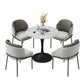 Contemporary 1/2/3/4/5 Pieces Dining Set Sintered Stone Dining Table for Kitchen Clearhalo 'Dining Room Sets' 'Dining Tables & Seating' 'dining_room_set' 'Furniture' 'furniture_dining_room_set' 'Kitchen & Dining Furniture' 'kitchen&dining_furn' 'kitchen' 1200x1200_ff279378-e989-4214-a338-6a1c5c9f0be7