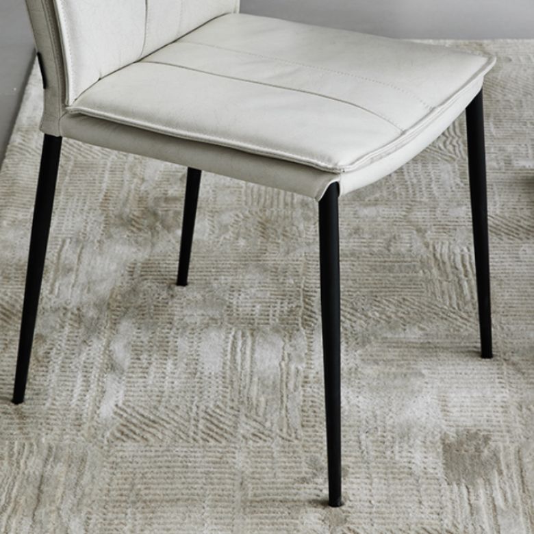 Indoor Leather Upholstered Dining Side Chair Metal Legs Dining Chair Clearhalo 'Dining Chairs' 'Dining Tables & Seating' 'dining_chair' 'furn' 'furn_dining_chair' 'Furniture' 'Kitchen & Dining Furniture' 1200x1200_ff298a15-66cb-4b79-becb-3ba0b9e96a96