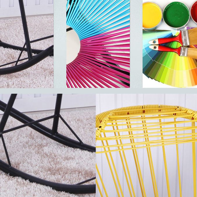 Chaise à bascule à la maison de style simple, chaise paresseuse de base de base