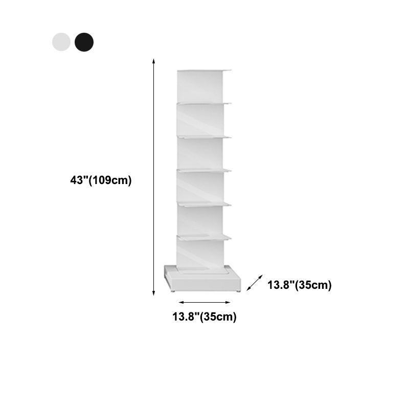 Moderne stijl boekenkast metaal gesloten terug boekenplank voor thuiskantoor