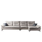 Contemporary Cushions Sofa 39.37"High Flared Arm Stain Resistant Sofa Clearhalo 'furn' 'furn_sectionals' 'Furniture' 'furniture_sectionals' 'kitchen' 'kitchen_sectionals' 'Living Room Furniture' 'Sectionals' 1200x1200_ff2cac9c-40eb-4f4e-86ea-cbc865b4ed17