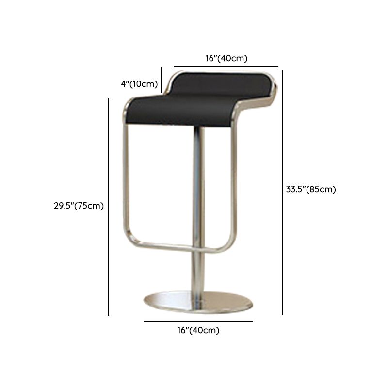 Tabouret de bar 1/2/3 et table en noir et blanc pour salle à manger