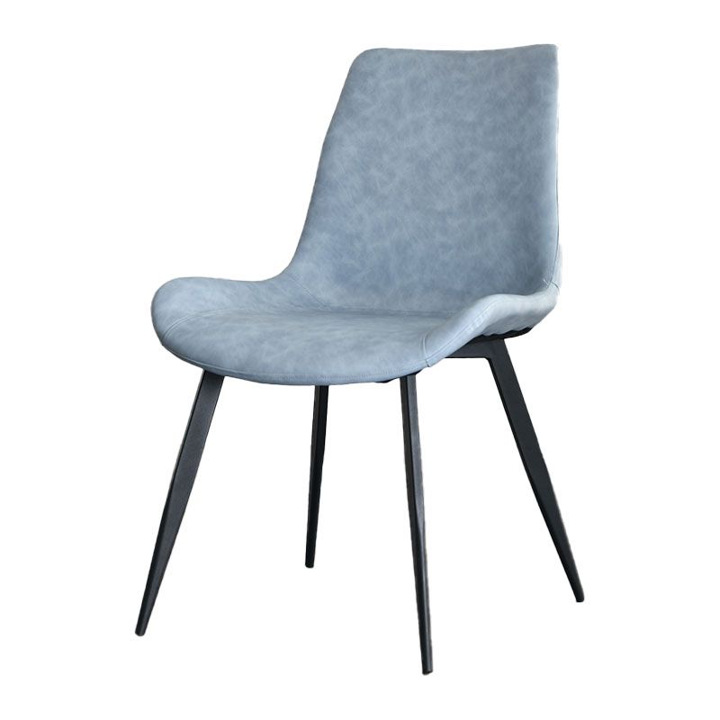 Contemporary Style Chair Dining Armless Chair with Metal Legs for Kitchen Clearhalo ' kitchen&dining_furn' 'Dining Chairs' 'Dining Tables & Seating' 'dining_chair' 'furn' 'furn_dining_chair' 'Furniture' 'furniture_dining_chair' 'Kitchen & Dining Furniture' 'kitchen' 1200x1200_ff32be63-0899-489a-a9f9-3c7953fa1811