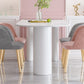 Metal Contemporary Free Form Dining Table Sintered Stone Table for Kitchen Clearhalo ' dining_table' 'Dining Tables & Seating' 'Dining Tables' 'furn' 'furn_dining_table' 'Furniture' 'furniture_dining_table' 'Kitchen & Dining Furniture' 'kitchen&dining_furn' 'kitchen' 'kitchen_dining_table' 1200x1200_ff3a0dc7-3777-4b72-bd6e-ba5d39ec880a